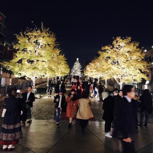 街並みはキラキラ^ ^